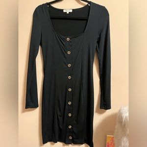 black Longsleeve dress